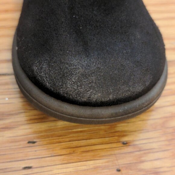 Moschino Chocolate Brown Suede Kids Boots size 21 approx 5.5 toddler luxury - Picture 5 of 7